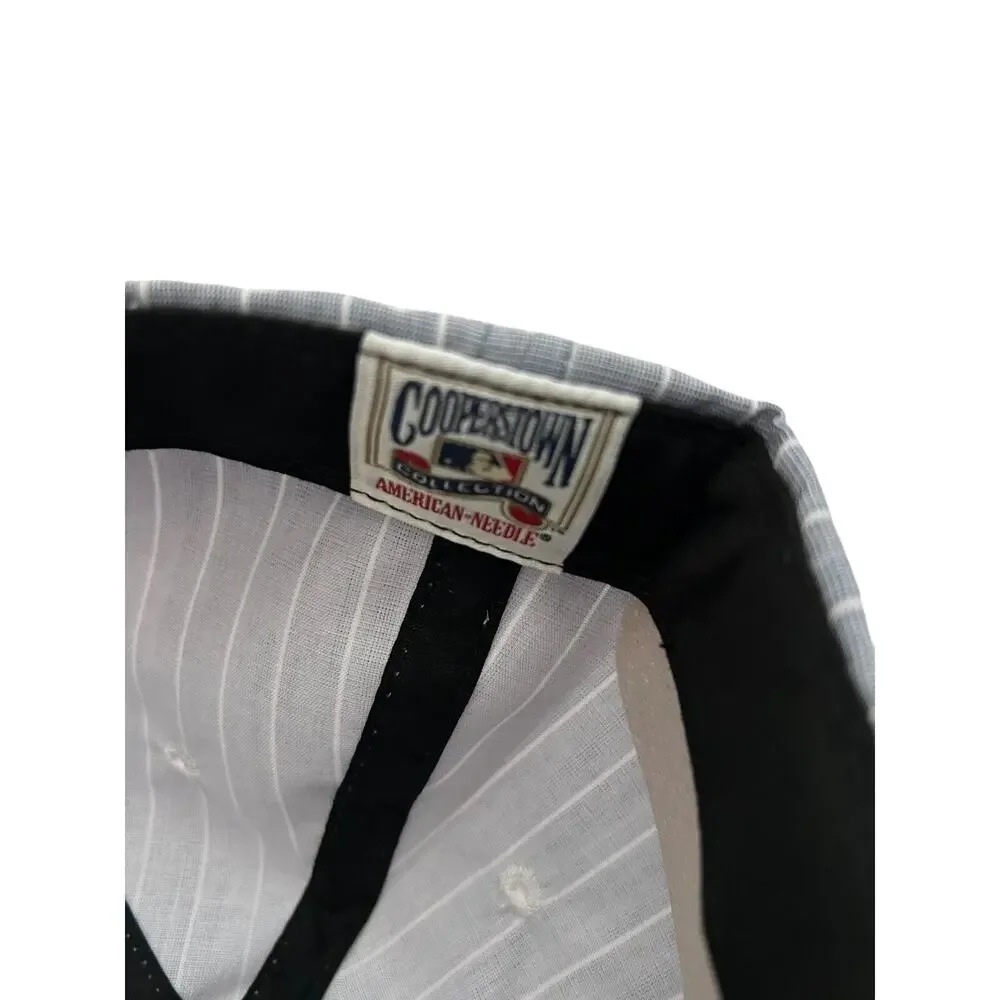 New York Yankees Strapback Cooperstown Collection Pinstripes NWT American Needle